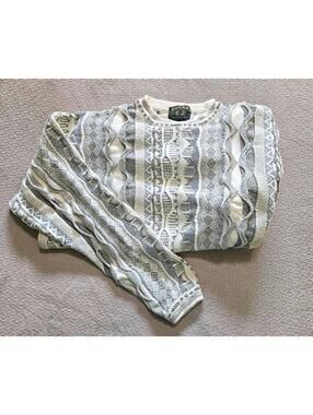 Tosani Sweater XLT | 90s 3D Cable Knit